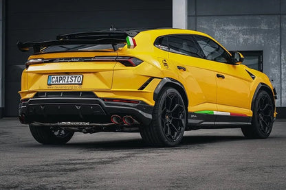 Lamborghini Urus Performante - Valved Exhaust, MidSilencer Spare + Wicrom "Performante" Tips (OE Actuators)