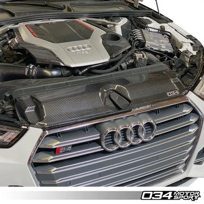 Carbon Fiber Radiator Support Cover for Audi B9/B9.5 A4/S4