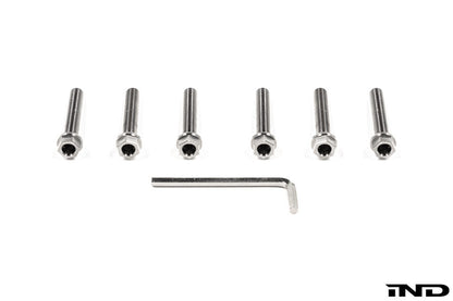 Carbonex Titanium Steering Wheel Bolt Set for JQ Werks / MadTrace Racing Steering Wheel