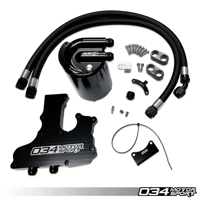 Catch Can Kit, B8.5 Audi A4/A5/Q5/Allroad w/ Flex Fuel Manifold