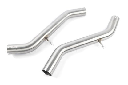 Dinan Valved Axle-Back Exhaust - 2023-2025 BMW M2 Stainless Steel - Black Tips - G87