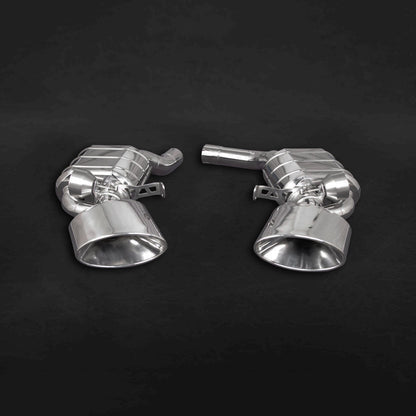 Audi RS6/7 (C8) - ECE Valved Exhaust + RS-Style Oval Tips (OE Actuators)