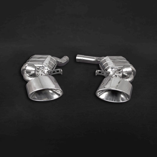 Audi RS6/7 (C8) - ECE Valved Exhaust + RS-Style Oval Tips (OE Actuators)