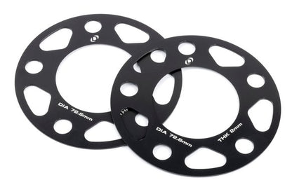 Dinan Spacers; 5x120 - 72.6mm CB - 2mm Thick Set of 2