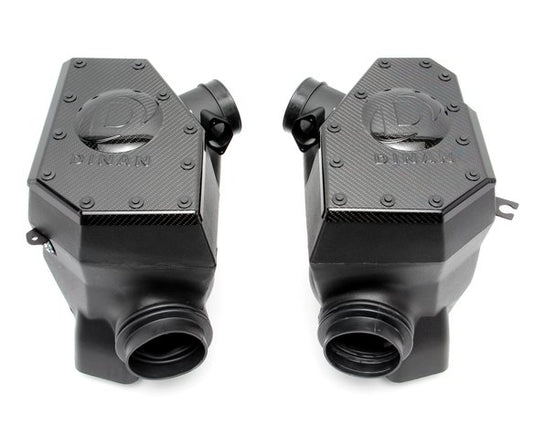 Dinan High Flow Air Mass Meter/Intake Assemblies - 2006-2010 BMW M5/M6 Injection-Molded Composite and Carbon Fiber - E60/E63/E63