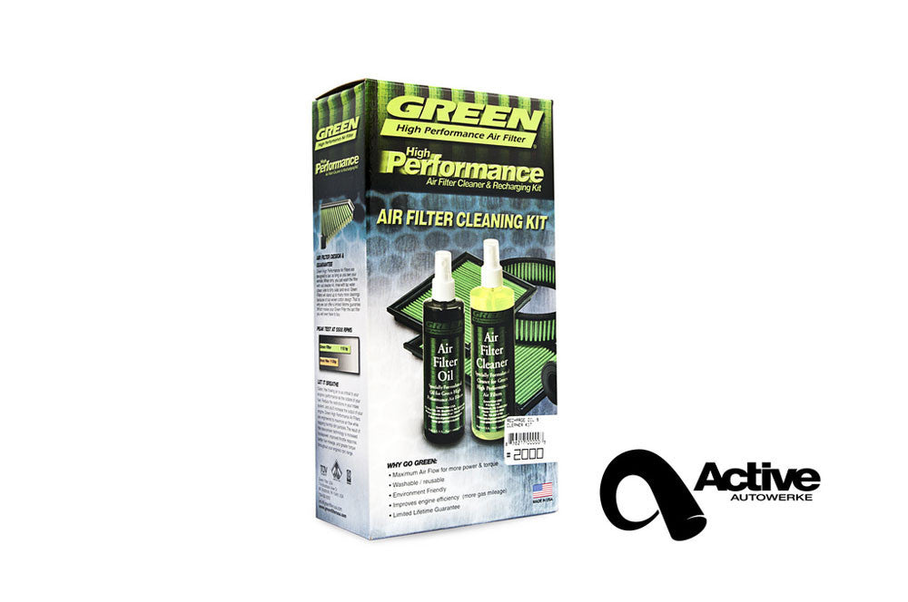 Active Autowerke BMW E9X M3 Performance Air Filter + Cleaning Kit Combo