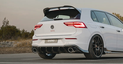 VW Golf R & Golf GTI Clubsport Mk8 EVO-1 Gloss Black Rear Spoiler