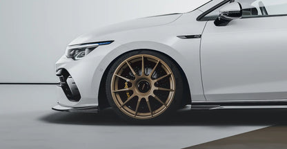 VW Golf R Mk8 EVO-1 Gloss Black Front Splitter