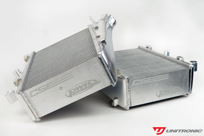 CSF x Unitronic Intercooler Upgrade for C8 RS6/RS7, Raw Billet Aluminum