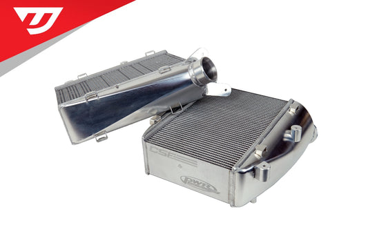 CSF x Unitronic Intercooler Upgrade for C8 RS6/RS7, Raw Billet Aluminum