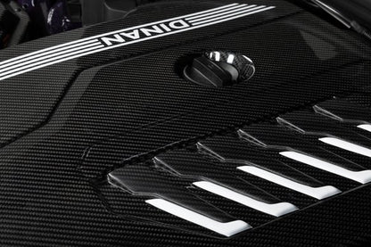 Dinan Gloss Carbon Fiber Engine Cover - 2020-2025 BMW B58D Gloss Carbon Fiber - G01/G02/G20/G22/G23/G26/G29/G42