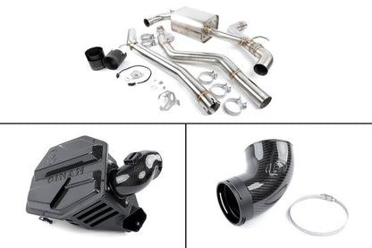Dinan A9X GR Supra Foundation Package (F) Carbon Intake / Black Exhaust / Turbo Inlet