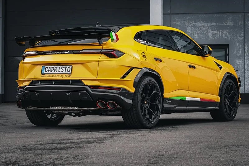 Lamborghini Urus Performante - Valved Exhaust, MidSilencer Spare + Wicrom Tips (OE Actuators)