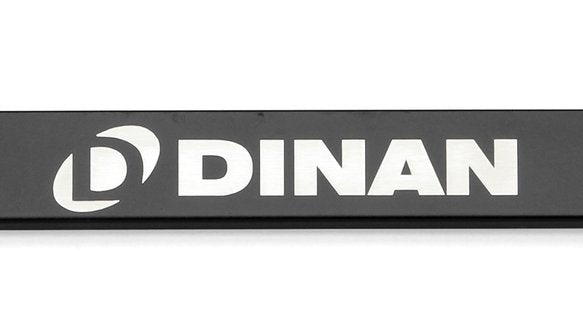 Dinan License Plate Frame Stainless Steel - Black