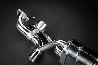 Porsche 718 GT4RS - Valved Muffler (OEM Tips)