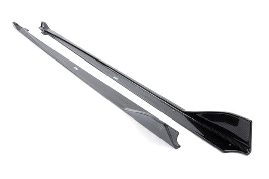 Dinan Side Skirts - 2020-2025 Toyota GR Supra Carbon Fiber - A90/A91