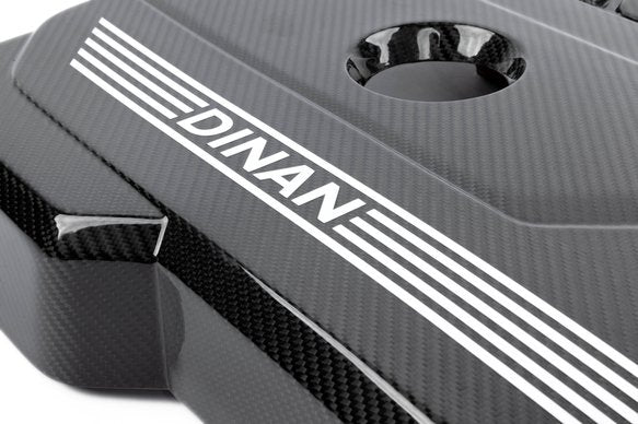 Dinan Gloss Carbon Fiber Engine Cover - 2020-2025 BMW B58D Gloss Carbon Fiber - G01/G02/G20/G22/G23/G26/G29/G42
