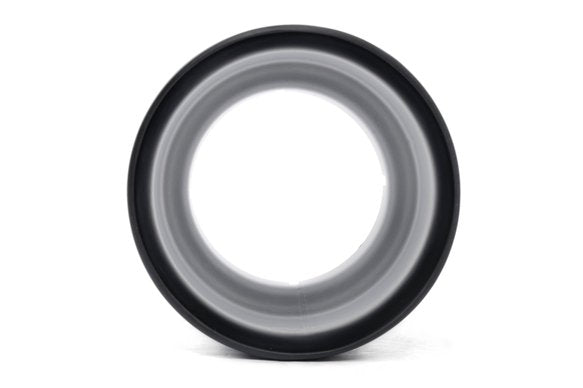 Dinan Double-Walled 4" Clamp-On Exhaust Tip (Black Ceramic) Black - 4" Outlet, 2.75" Inlet