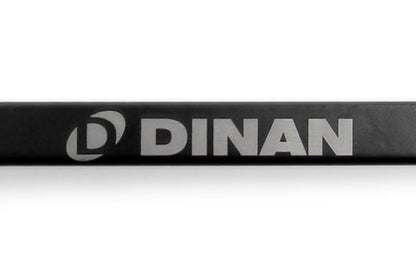 Dinan Slimline License Plate Frame Stainless Steel - Black