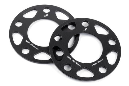 Dinan Spacers; 5x120 - 72.6mm CB - 6mm Thick Set of 2