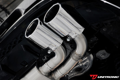 Unitronic Oval Chrome Tips for MK7/8 Golf R