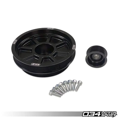 Dual Pulley Hardware Kit, 190mm, Audi B8 S4/S5/Q5/SQ5, C7 A6/A7, D4 A8 3.0 TFSI