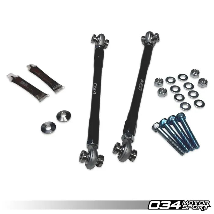 Motorsport Billet Adjustable Front Sway Bar End Links, BMW F8x M2/M3/M4