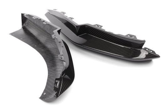 Dinan Rear Side Splitters - 2021-2025 BMW M4 Carbon Fiber - G82/G83