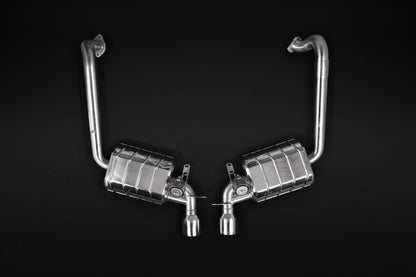 Porsche 981/982 Boxster/Cayman/GT4/718 - Valved Exhaust + Stainless Tips (CES3/PSE)