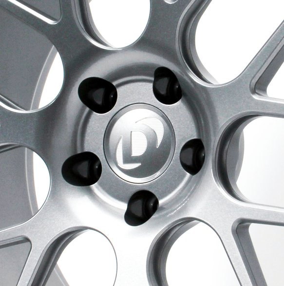 Forgeline SE1 Performance Wheel Set - 2008-2013 BMW M3 Front: 20 x 9.5 - Rear: 20 x 10 - Silver - Dinan Center Cap - E90/E92/E93