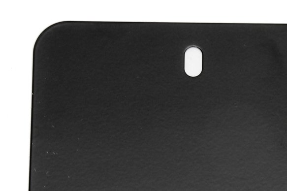 Dinan Marque Plate - Black Stainless Steel - Offset Logo