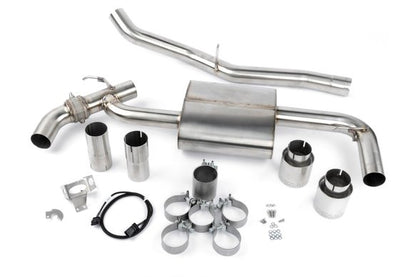 Dinan Valved Axle-Back Exhaust - 2016-2023 BMW X1/X2 xDrive28i Dinan Valved Axle-Back Exhaust - 2016-2024 MINI C'Man JCW Dinan Valved Axle-Back Exhaust - 2016-2024 MINI C'Man JCW Stainless Steel - Polished Tips - F48/F39/F60/F54