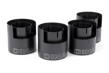 Dinan Valved Axle-Back Exhaust - 2021-2025 BMW M3/M4 Stainless Steel - Black Tips - G80/G82/G83