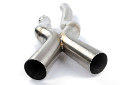 Dinan Resonator Delete Kit - 2020-2025 BMW X3M/X4M Stainless Steel - 2.75" - F97/F98