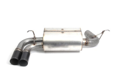 Dinan Free Flow Axle-Back Exhaust - 2016-2020 BMW 330i/430i Stainless Steel - Black Tips - F30/F31/F32/F33/F36