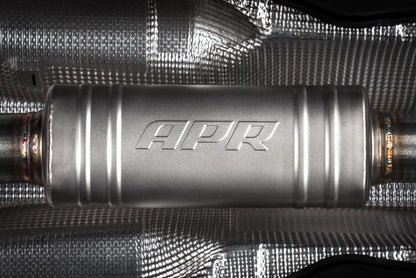 APR Catback Exhaust System (w/ Front Muffler) - GTI TRC (MK7.5)