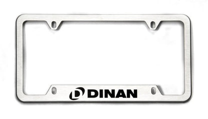 Dinan License Plate Frame Stainless Steel - Brushed Finish