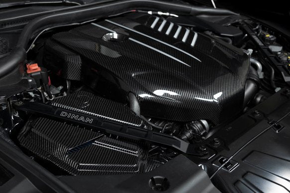 Dinan Cold Air Intake - 2020-2025 Toyota GR Supra 3.0 & 2020-2025 BMW Z4 M40i Semi-Open - Carbon Fiber - A90/A91/G29