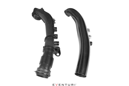 Eventuri Mercedes AMG A35 / CLA35 Hybrid Black Carbon Turbo Tube