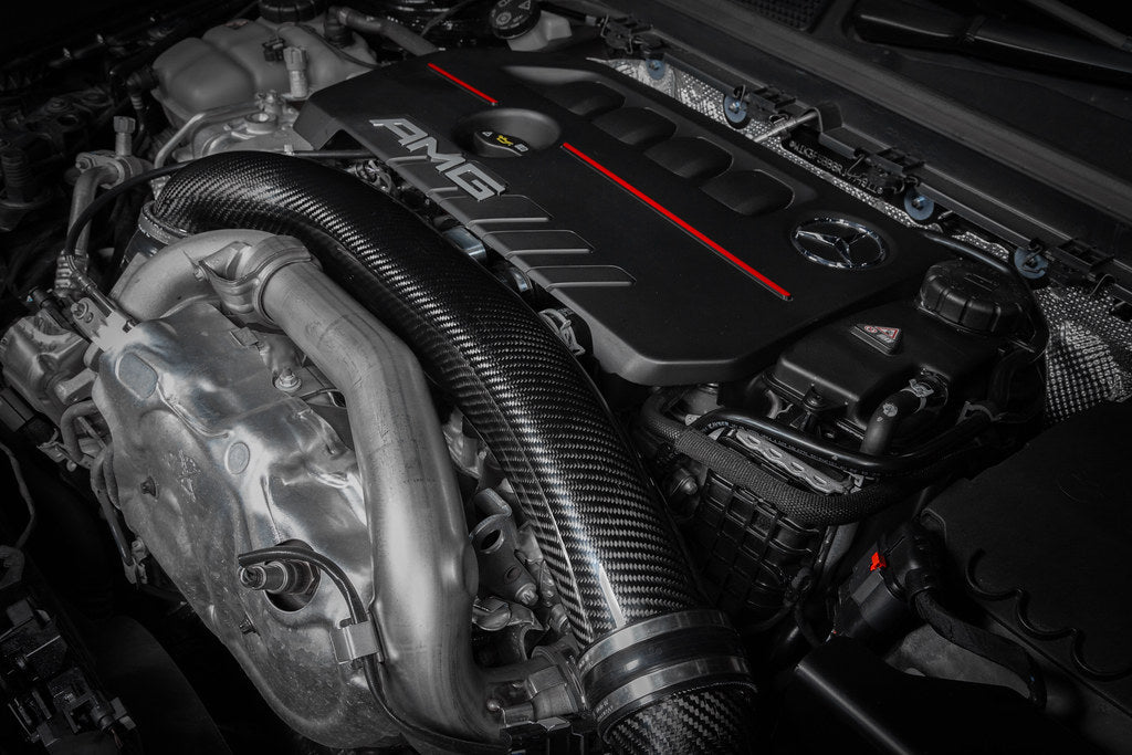 Eventuri Mercedes AMG A35 / CLA35 Hybrid Black Carbon Turbo Tube