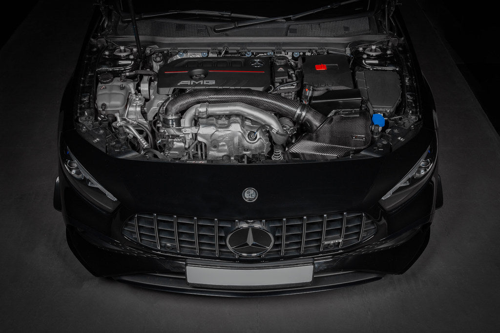 Eventuri Mercedes AMG A35 / CLA35 Hybrid Black Carbon Turbo Tube