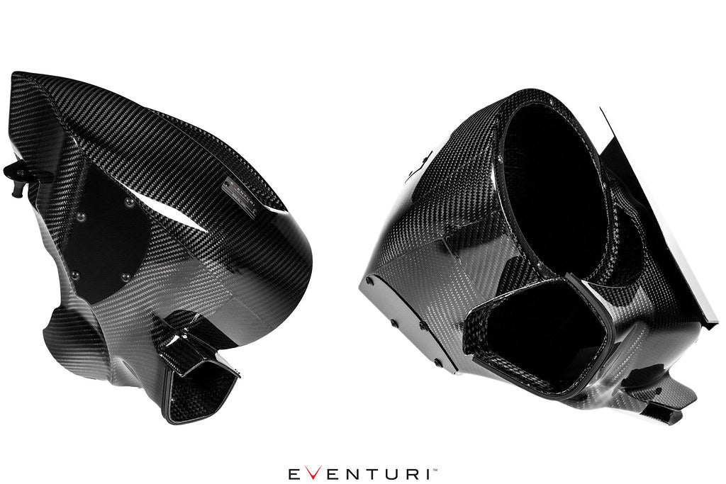 Eventuri Toyota A90 Supra / G29 Z4 M40i (B58) Black Carbon Intake System