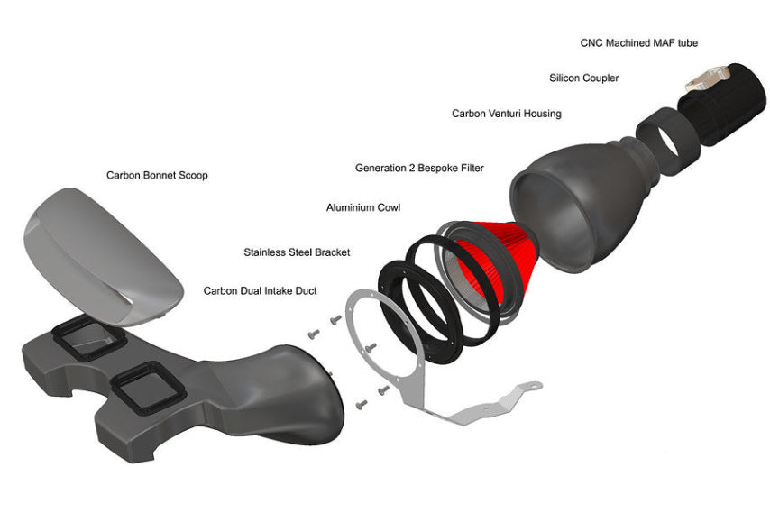 Eventuri F56 Mini Cooper S Carbon Intake