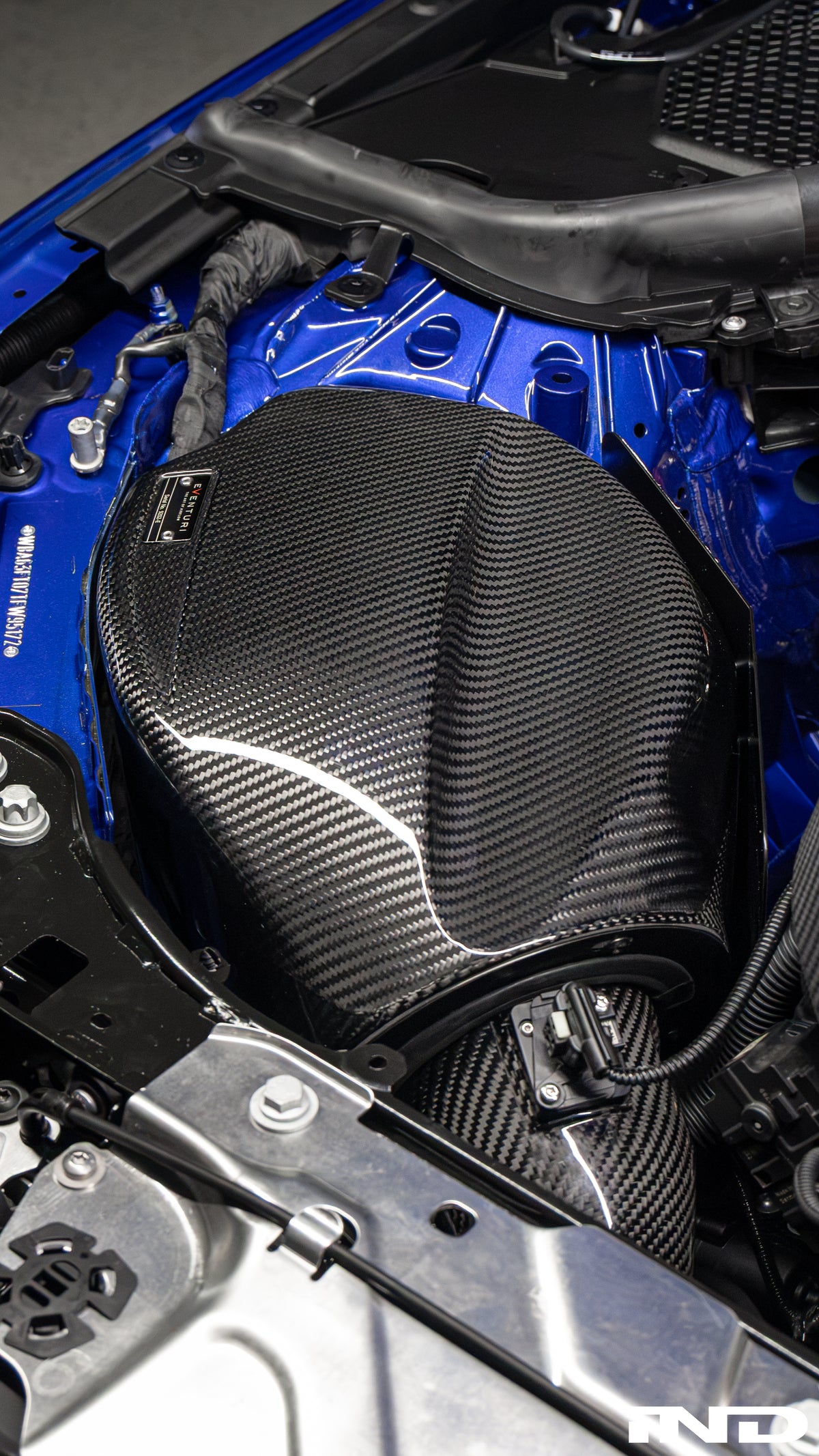 Eventuri BMW G2X M40i B58N2 Gen3 Black Carbon Intake System - 2025+ 48V Mild Hybrid