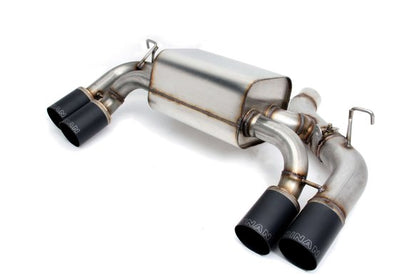 Dinan Free Flow Axle-Back Exhaust - 2016-2018 BMW M2 Stainless Steel - Black Tips - F87