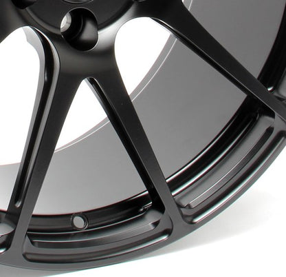 Forgeline GA1R Performance Wheel Set - 2006-2013 BMW 328i/330i/335i/335is Front: 20 x 9 - Rear: 20 x 9.5 - Black - Dinan Center Cap - E90/E92/E93