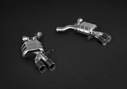 BMW M6 (F12/13/06) - Valved Exhaust, MidPipes, PostCat Spare Pipes + Carbon Tips (CES3)