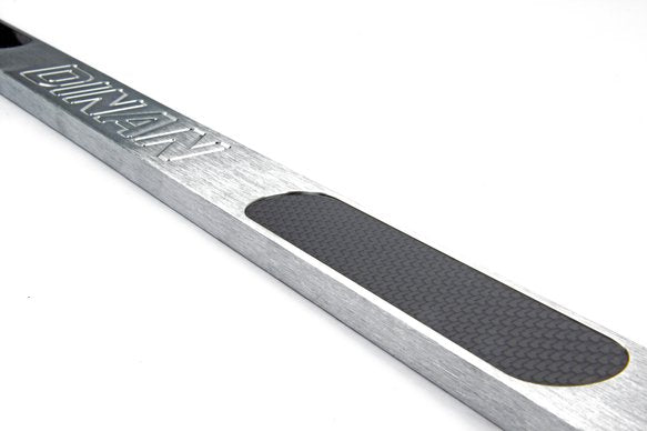Dinan Shock Tower Brace - 1999-2006 BMW 323i/325i/328i/330i/M3 Rear - Brushed Aluminum w/ Carbon Inlays - E46