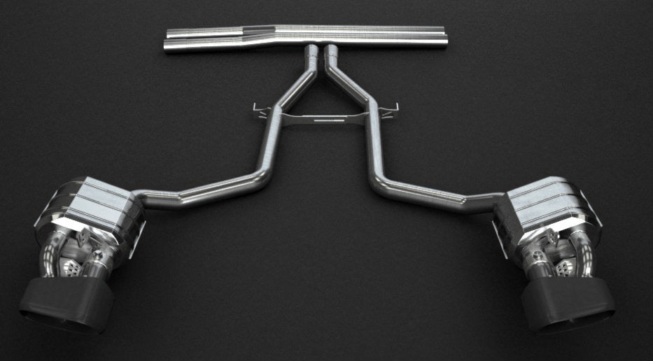 Porsche 970 Panamera Executive (Extended) Turbo/S - Valved Exhaust + MidPipes