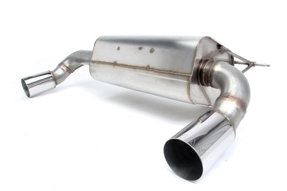 Dinan Free Flow Axle-Back Exhaust - 2017-2021 BMW M240i Stainless Steel - Polished Tips - F22/F23